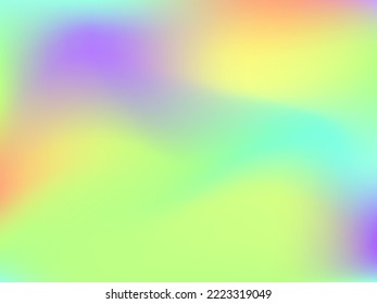 Colorful abstract blurred gradient mesh in retro style. Colorful vector illustration. Vector digital art design. Creative concept design. Abstract colorful liquid background.