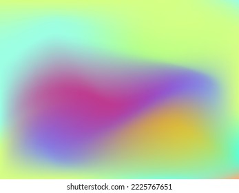 Colorful abstract blurred gradient mesh in retro style. Colorful vector illustration. Vector digital art design. Creative concept design. Abstract colorful liquid background.