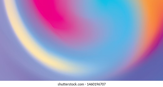 Colorful Abstract blurred gradient. Template for banner text and design. 