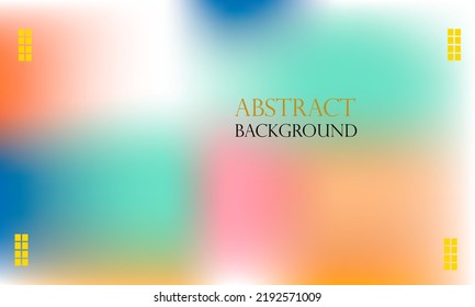 colorful abstract blurred. trendy gradient background.