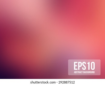 Colorful abstract blurred vector backgrounds for layouts or websites