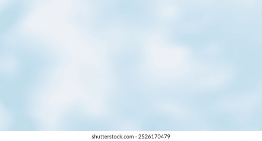 Colorful Abstract Blurry Gradient Texture - Wide Scale Background Creative Design Template - Cloud-like, Smoke-like, Mottled Unfocused Shapes - Vector Background