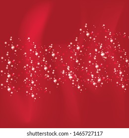 Colorful abstract bokeh wavy background.