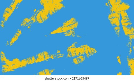 Colorful Abstract Bright Blue Yellow Grunge Texture Background