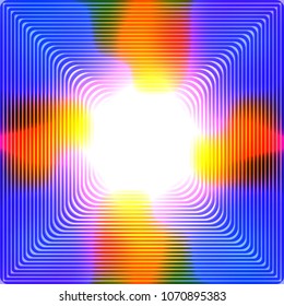 Colorful abstract bright blurred gradient mesh background in vibrant colors. Decorative smooth wallpaper, web, poster, banner design with blur light effects. Vector illustration.