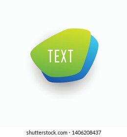 Colorful Abstract Bubble Shape Trendy Banner for promotion and presentation all business company with high end look
