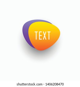 Colorful Abstract Bubble Shape Trendy Banner for promotion and presentation all business company with high end look
