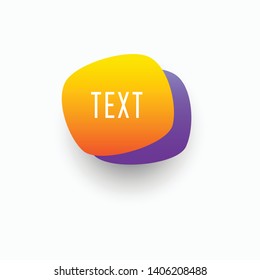 Colorful Abstract Bubble Shape Trendy Banner for promotion and presentation all business company with high end look
