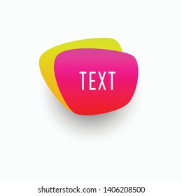 Colorful Abstract Bubble Shape Trendy Banner for promotion and presentation all business company with high end look
