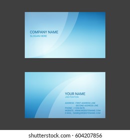 Colorful Abstract Business Card Templates