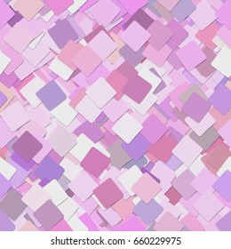Colorful abstract business concept background - seamless pattern from angular rounded squares - vector graphic