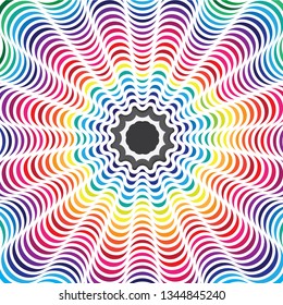 Colorful Abstract Circle Design