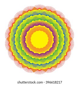 colorful abstract circle image