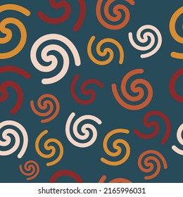 colorful abstract circle seamless pattern perfect for background or wallpaper
