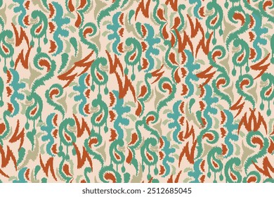Colorful abstract cloth pattern, arabic carpet background
