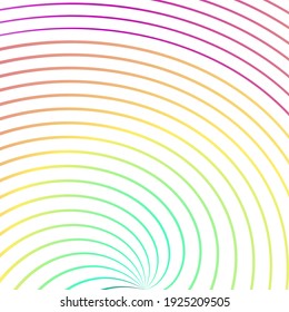 colorful abstract colored grid lines on white background