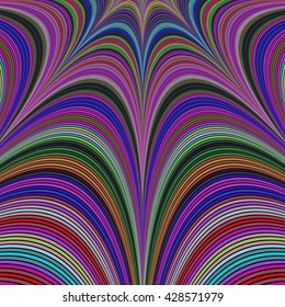 Colorful abstract computer generated art background design vector