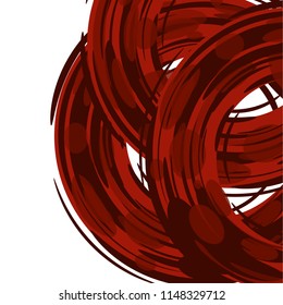 Colorful abstract concentric circle background design. Business concept. Brochure and banner template.