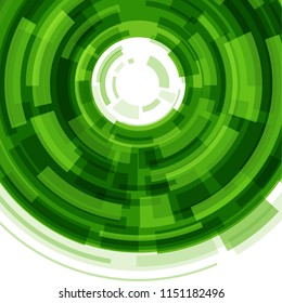 Colorful abstract concentric circle background design. Business concept. Brochure and banner template.