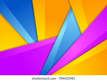 Colorful abstract corporate material background. Vector design