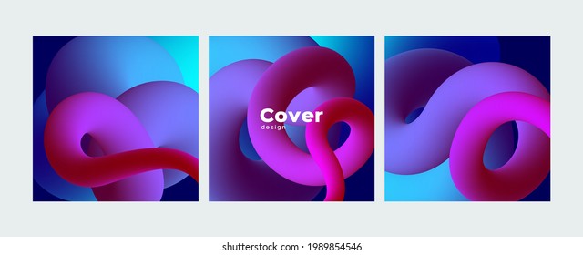 Colorful abstract cover design. Background social media banner template. Editable mockup for stories, post, blog, sale. Modern coloured shapes stylish set picture for poster, banner, site, mobile app.