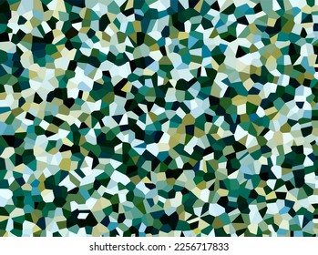 Colorful abstract crack background design. Modern digital distortion template.