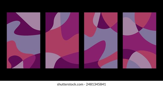 Colorful abstract creative hand drawn doodle, shapes, geometric pattern decoration art vector illustration. Artistic design for art print, wall art, poster, cover and background