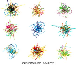 Colorful abstract design