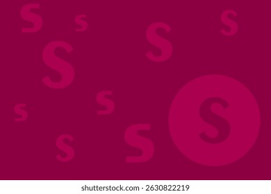 Design abstrato colorido com vários tamanhos de letras em um fundo arrojado