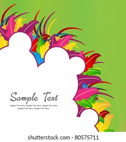 colorful abstract design with space for your text