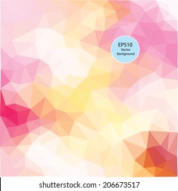 Colorful abstract design template