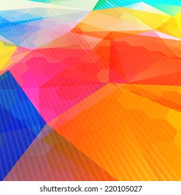 Colorful abstract design template. Colorful abstract background. Abstract background warm texture design - vector illustration 