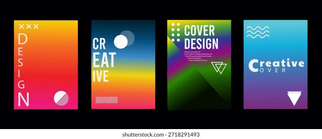Colorful Abstract Design Templates for Creative Projects