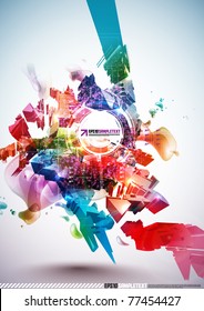 Colorful Abstract Digital Art