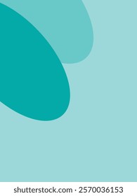 Colorful abstract digital background with smooth shapes on it