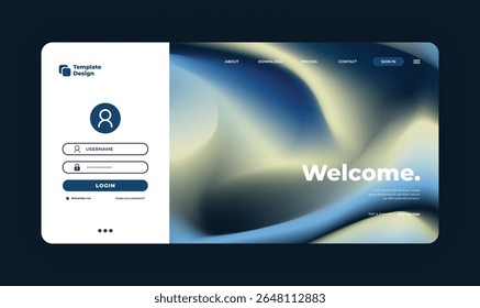 Colorful Abstract Digital Form Design – Futuristic Fluid Interface with Brainstorm Concept and Dynamic Gradient Banner