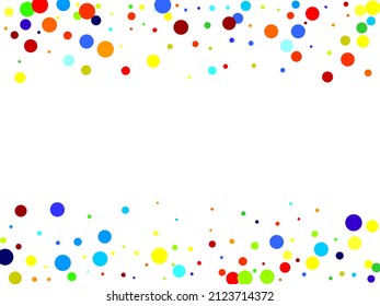 Colorful abstract dot background. Vector illustration for bright design.  Vector illustration. Typographic design.