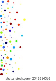 Colorful abstract dot background. Vector illustration for bright design.  Vector holiday illustration.