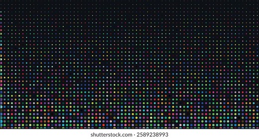Colorful abstract dot background. Vector illustration for bright design