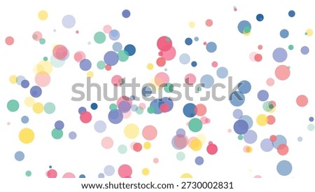 Colorful Abstract Dots Background for Design and Artwork