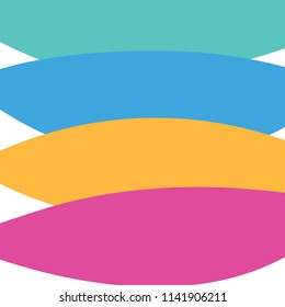 colorful abstract elliptical background- vector illustration
