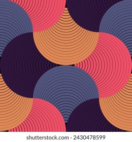 Colorful abstract ethnic traditional decoration