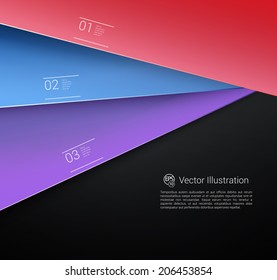Colorful abstract exclusive vector design