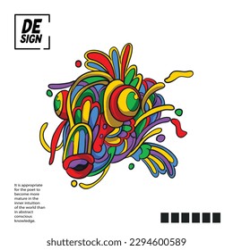 
Colorful Abstract fish. Nice Vector for background