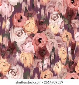 colorful abstract floral background. seamless pattern background design