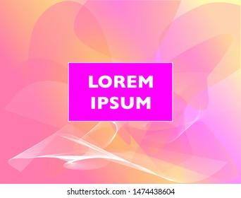 colorful abstract floral theme background
