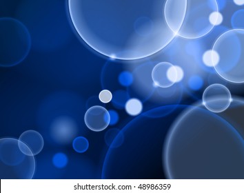 Colorful Abstract Floral Wave Background Original Vector Illustration