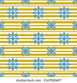 Colorful Abstract Flowers Seamless pattern, Ideal for fabric printing bandana, neck wear, shawl, hijab, paper, textile, wallpaper, carpet, blanket, ceramics, or tiles. Artwork for fashion printing.