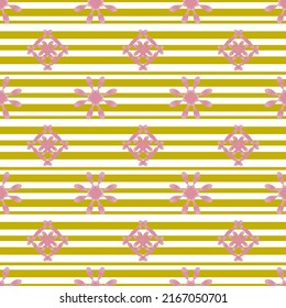 Colorful Abstract Flowers Seamless pattern, Ideal for fabric printing bandana, neck wear, shawl, hijab, paper, textile, wallpaper, carpet, blanket, ceramics, or tiles. Artwork for fashion printing.