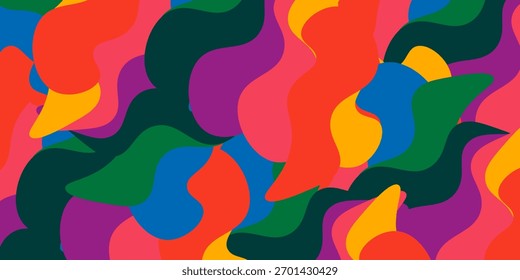 Elemento geométrico texturizado dinâmico fluido abstrato colorido. Moderno gradiente luz simples abstrata arte moderna